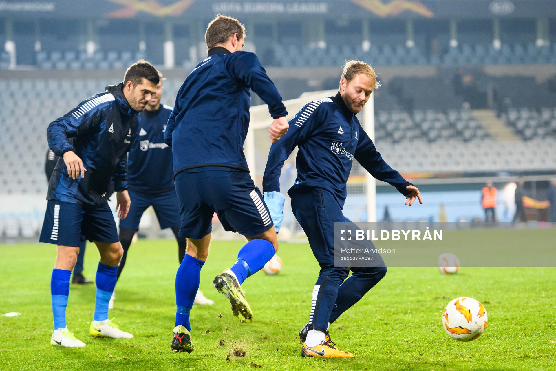 Joachim Thomassen and Matti Lund Nielsen of Sarpsborg 08