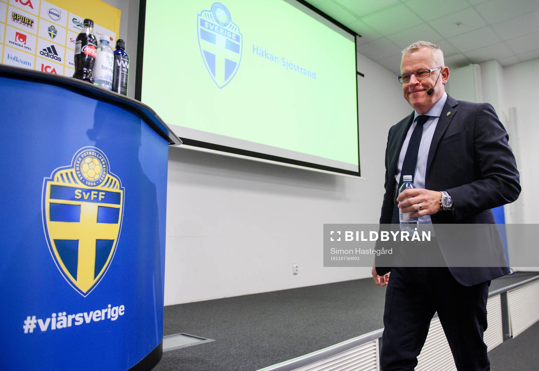 Sveriges förbundskapten Janne Andersson