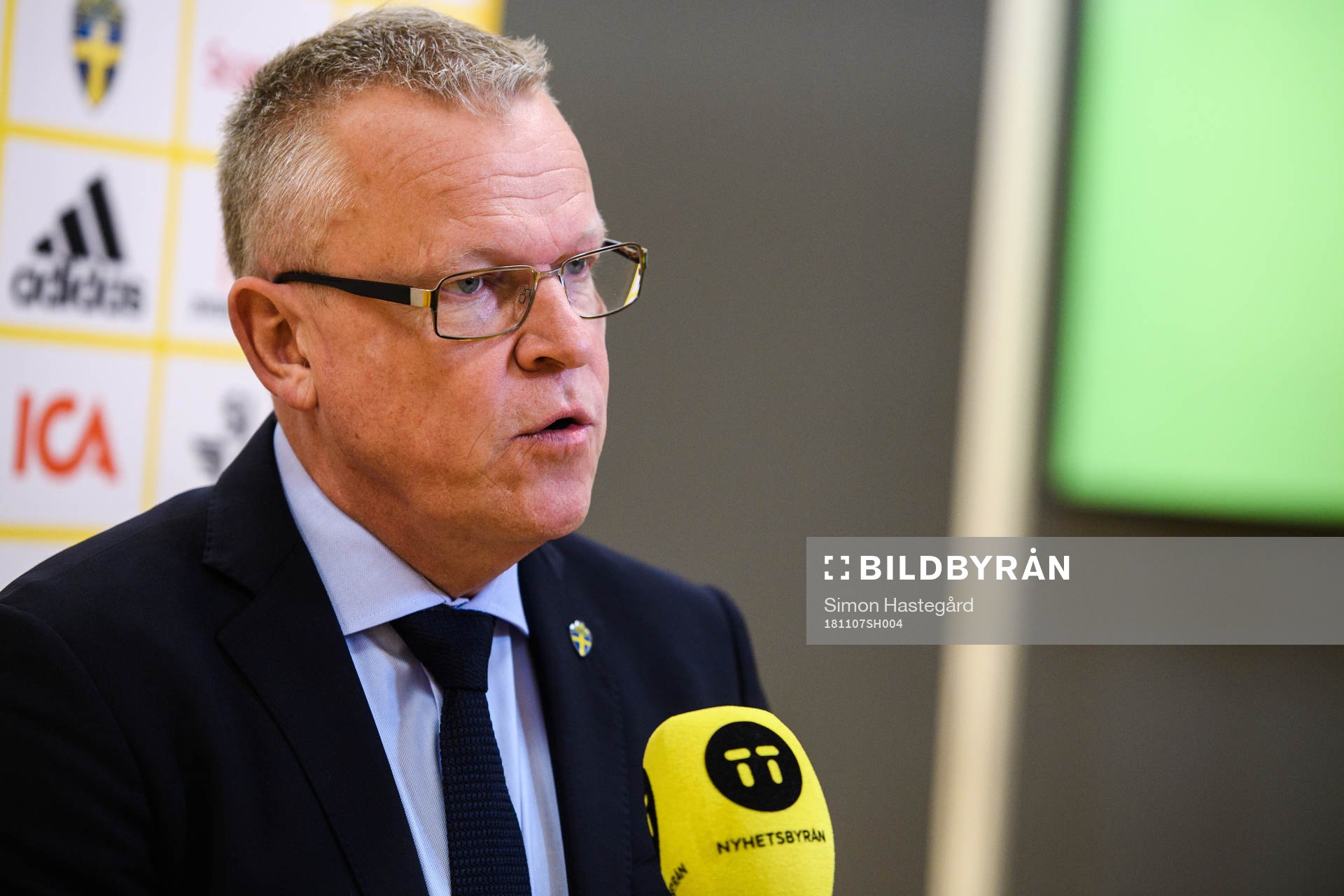 Sveriges förbundskapten Janne Andersson