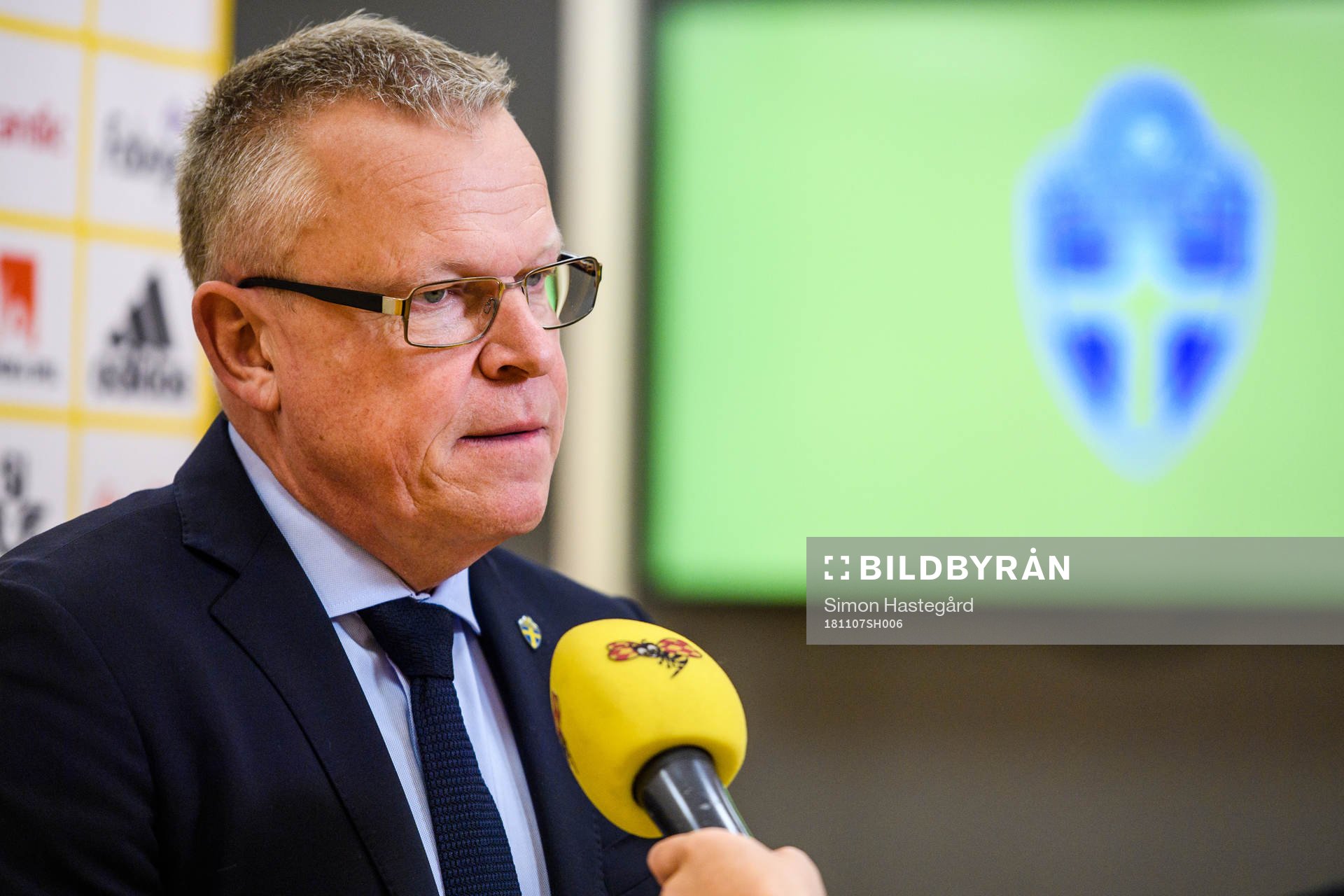 Sveriges förbundskapten Janne Andersson