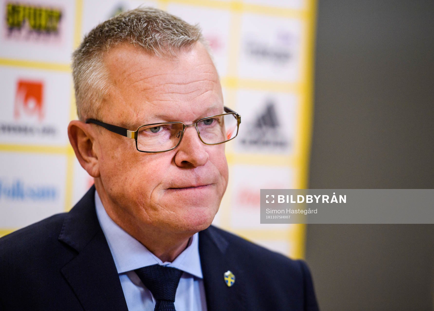 Sveriges förbundskapten Janne Andersson