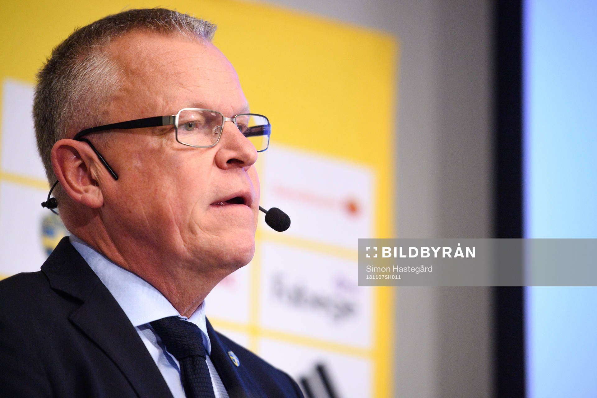 Sveriges förbundskapten Janne Andersson