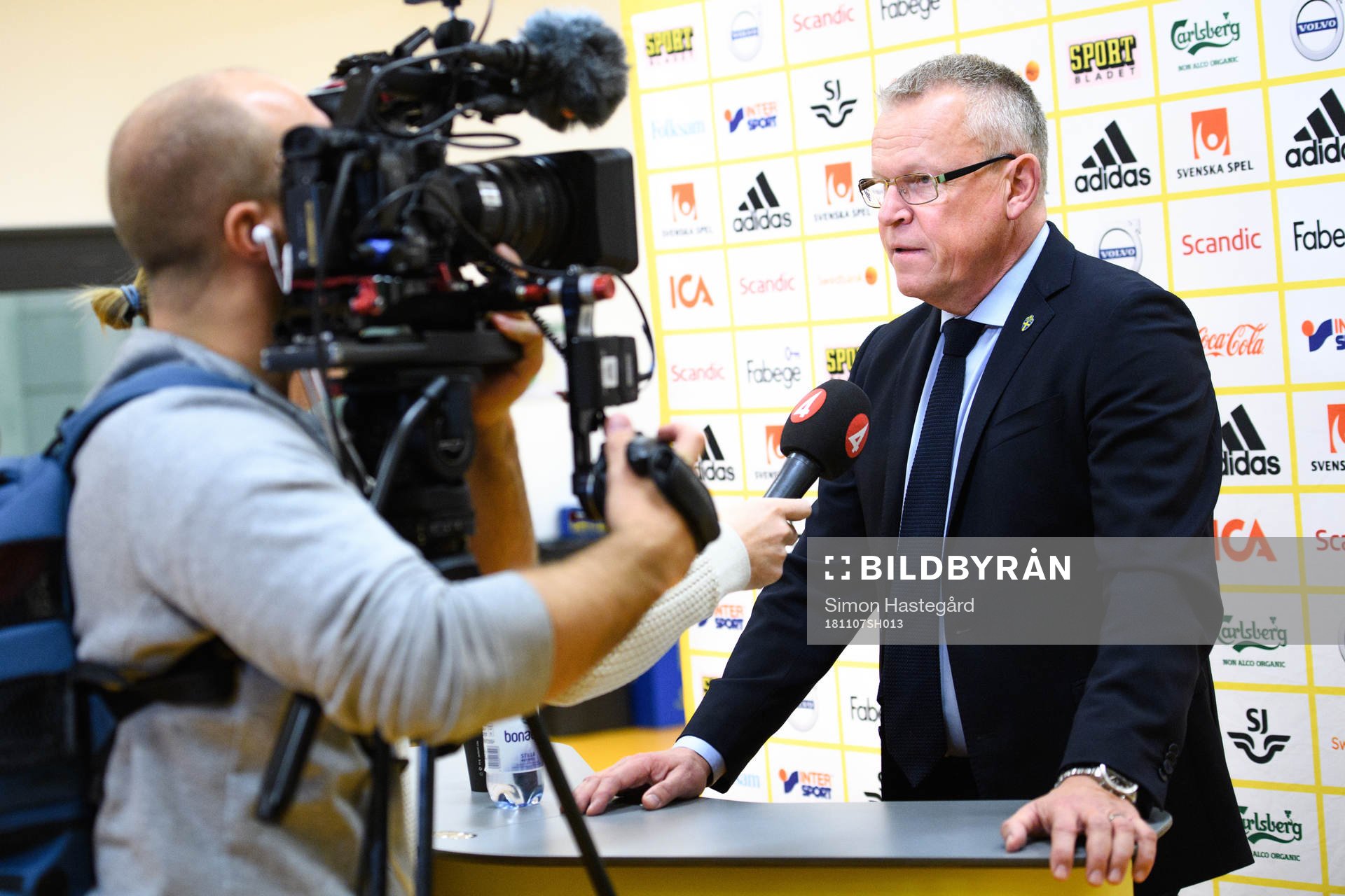 Sveriges förbundskapten Janne Andersson
