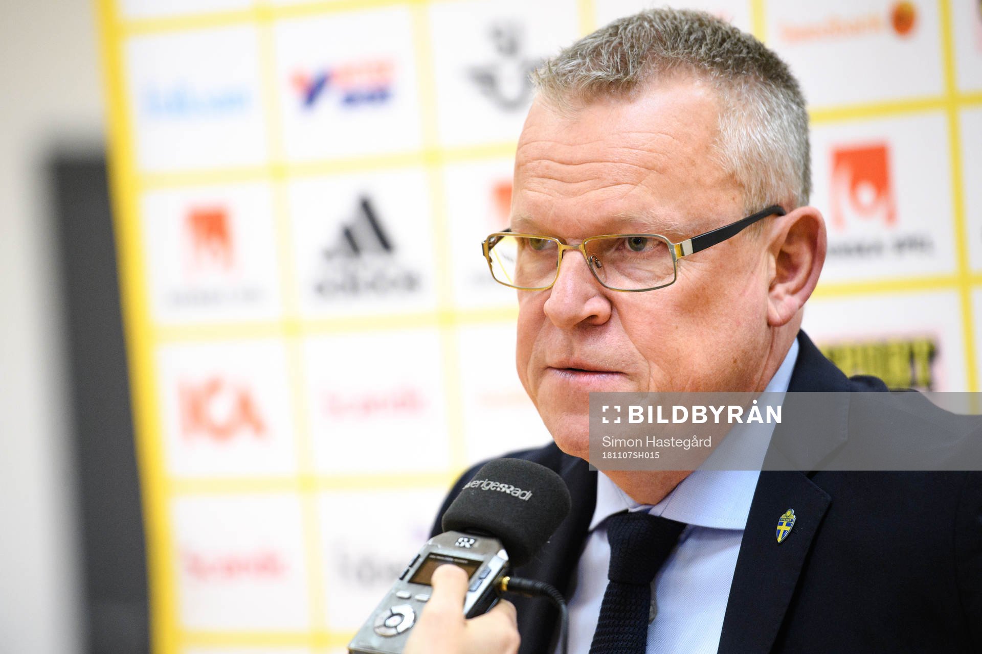 Sveriges förbundskapten Janne Andersson