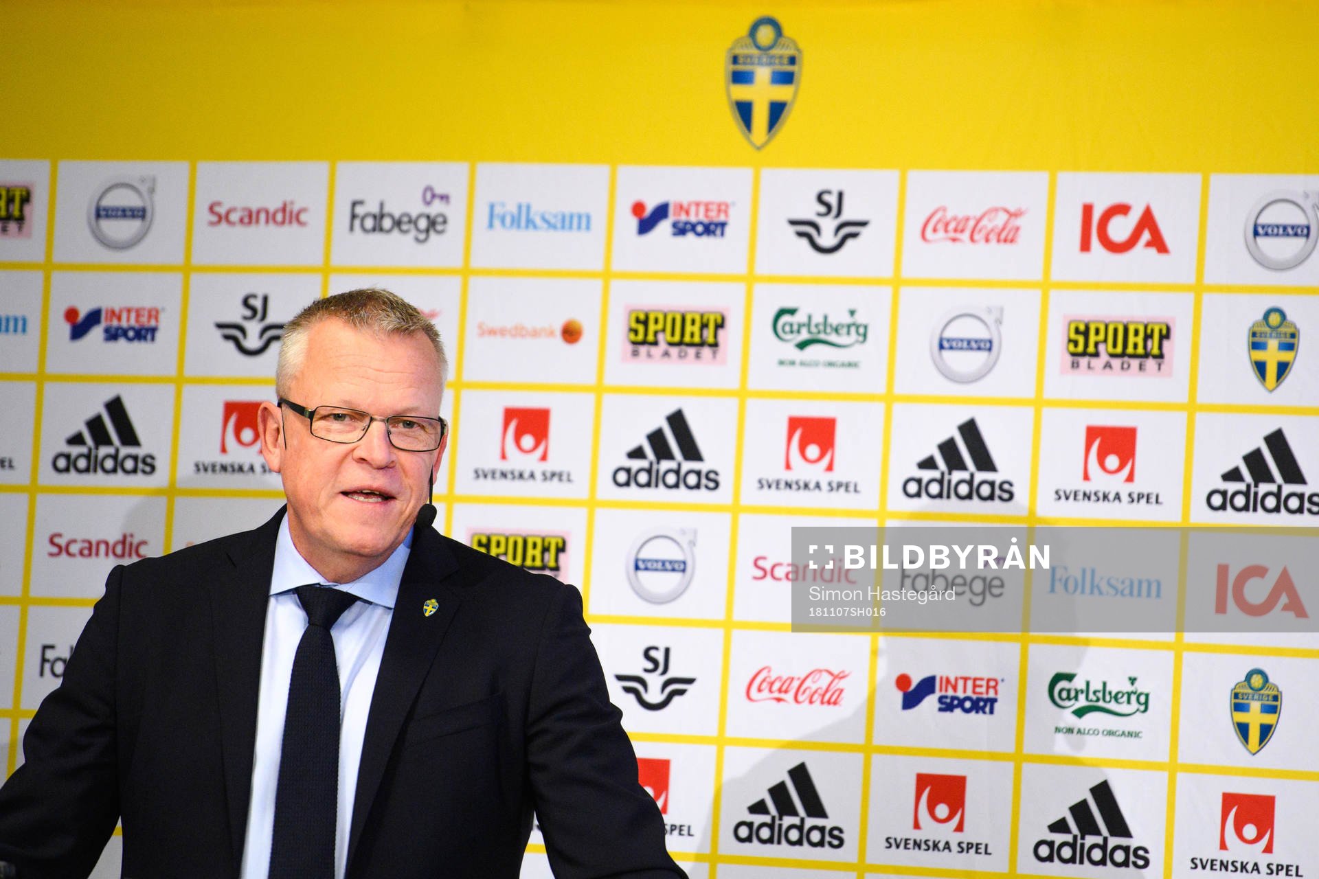Sveriges förbundskapten Janne Andersson