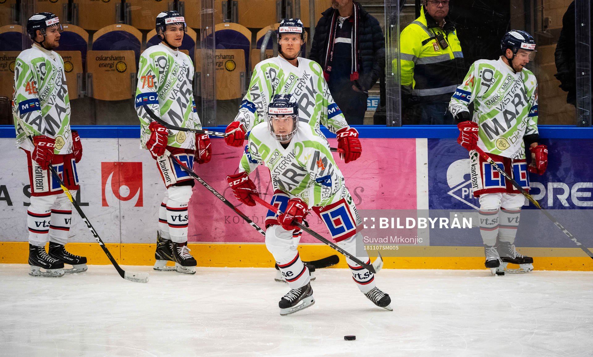 Västervikspelarna värmer upp