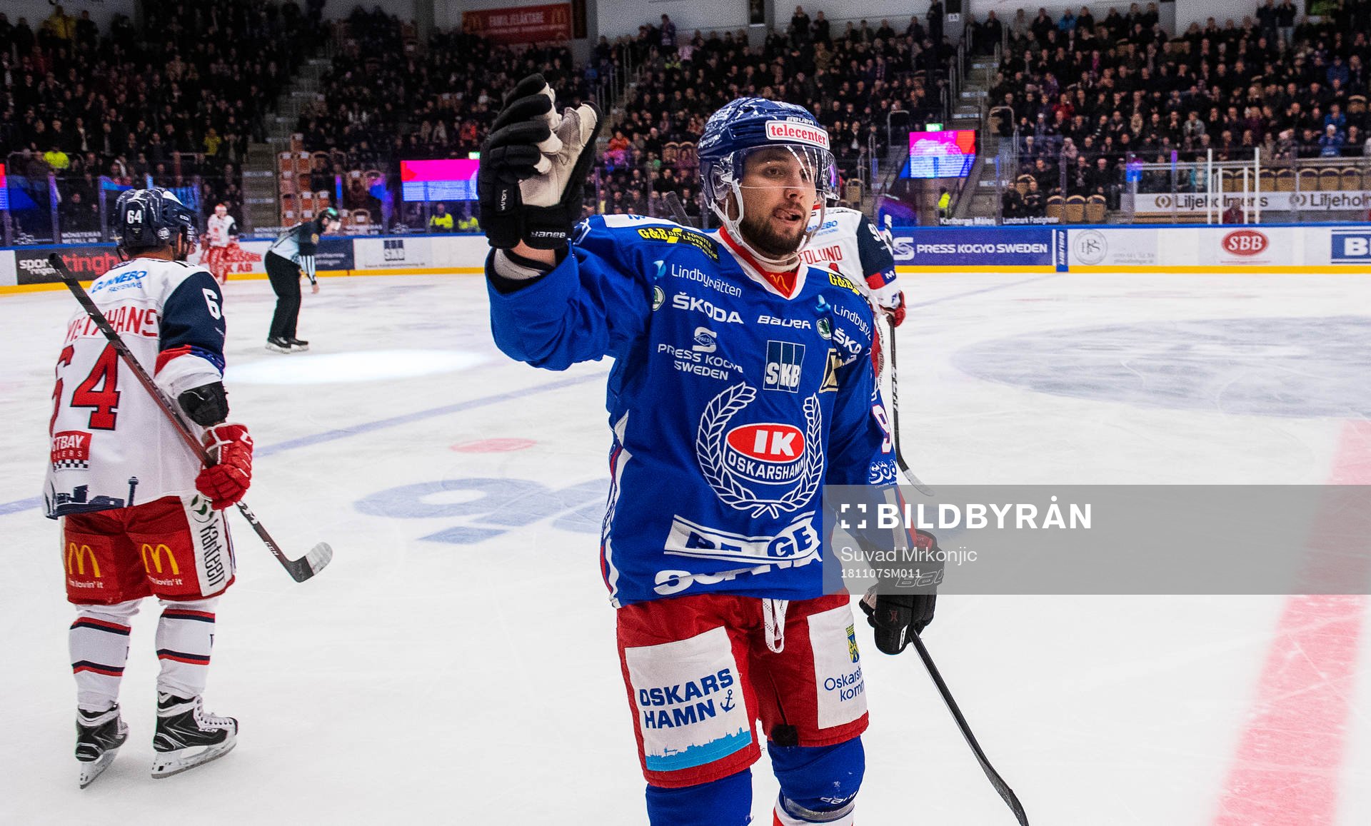 Oskarshamns Janne Kivilahti jublar