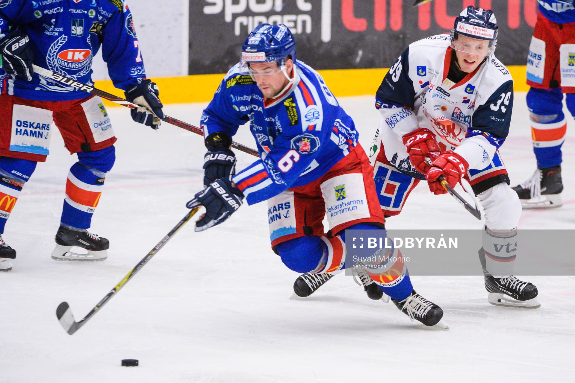 Oskarshamns Jesper Dahlroth och Västerviks Pierre