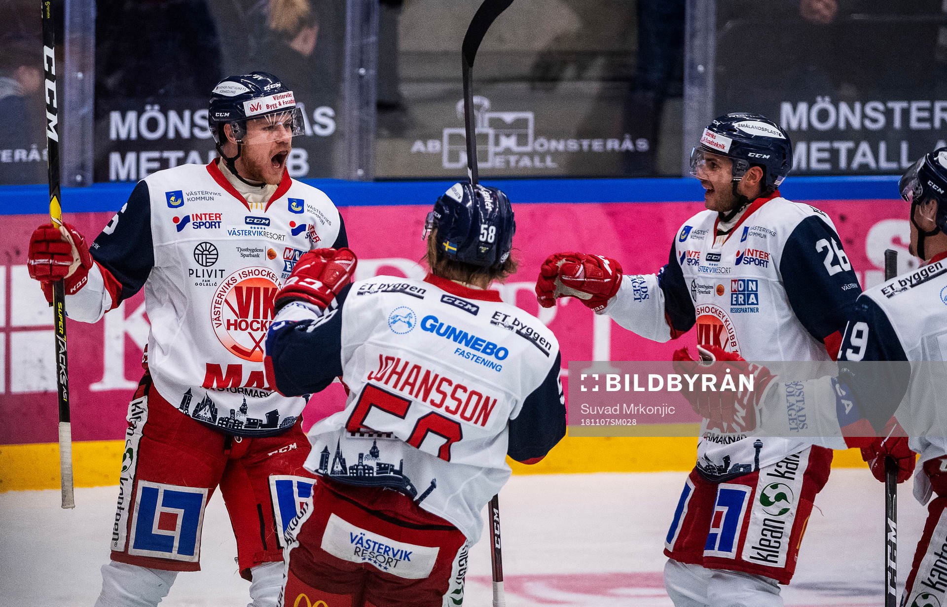 Västerviks Philip Rondahl jublar
