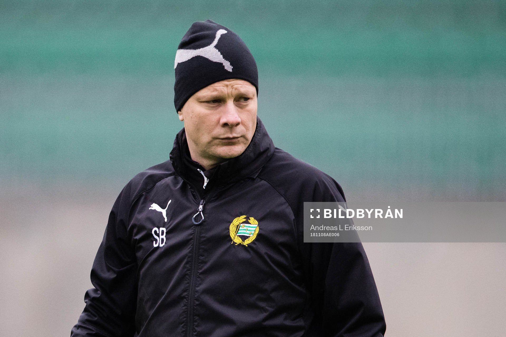 Hammarbys tränare Stefan Billborn