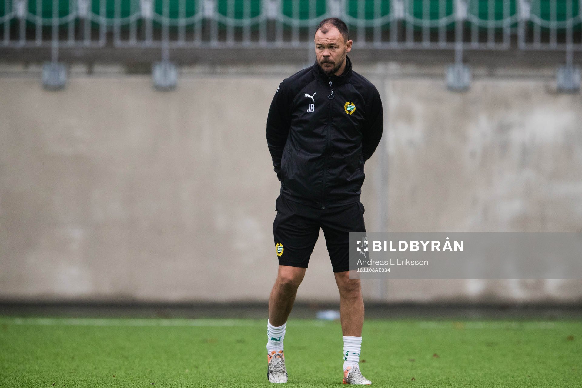 Hammarbys assisterande tränare Joachim Björklund