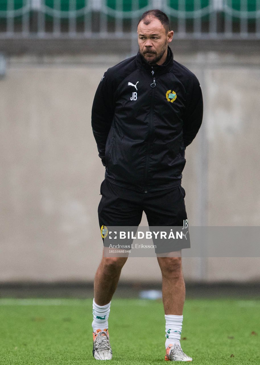 Hammarbys assisterande tränare Joachim Björklund