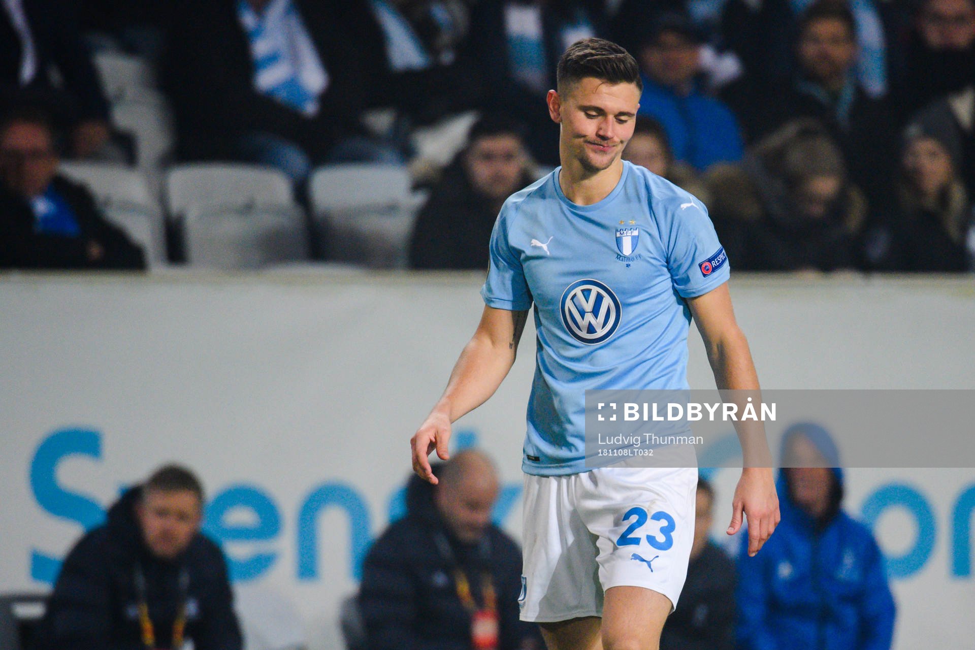 Marcus Antonsson of Malmö FF looks deject4ed
