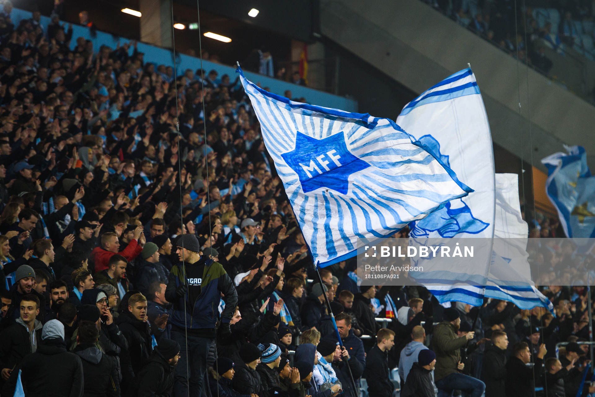 Supporters of Malmö FF