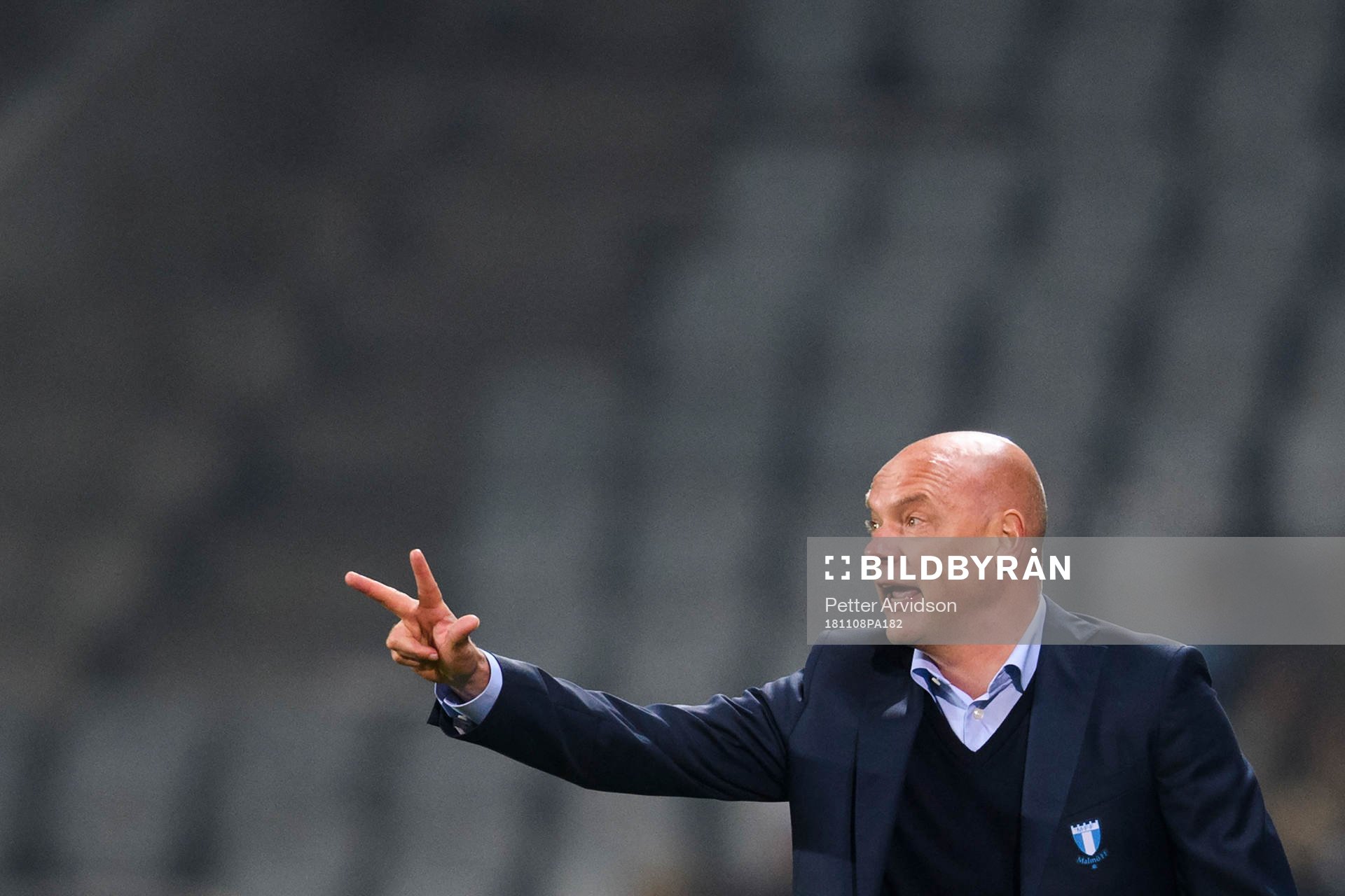 Head coach Uwe Rösler of Malmö FF