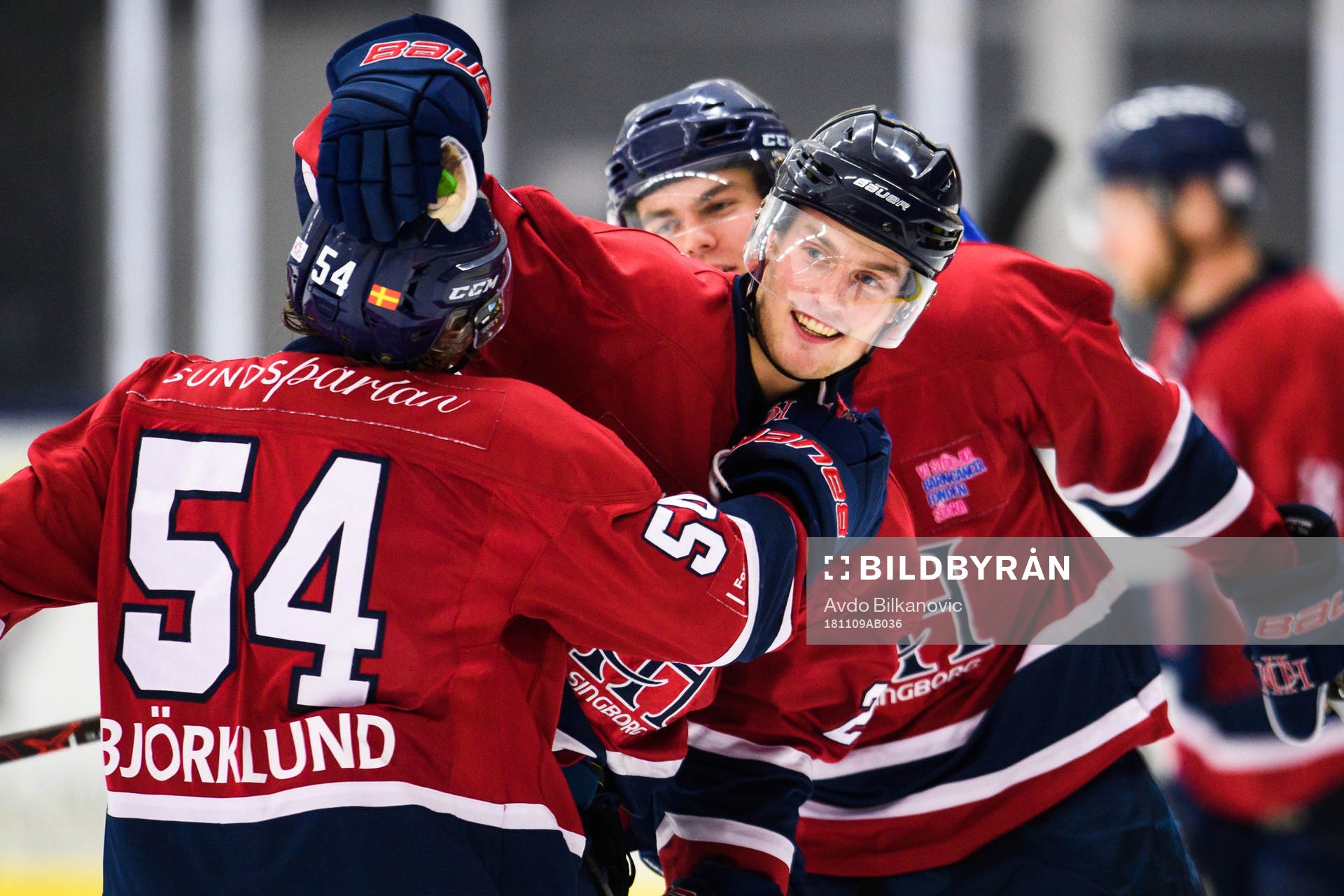 Helsingborgs Johan Zarwel jublar