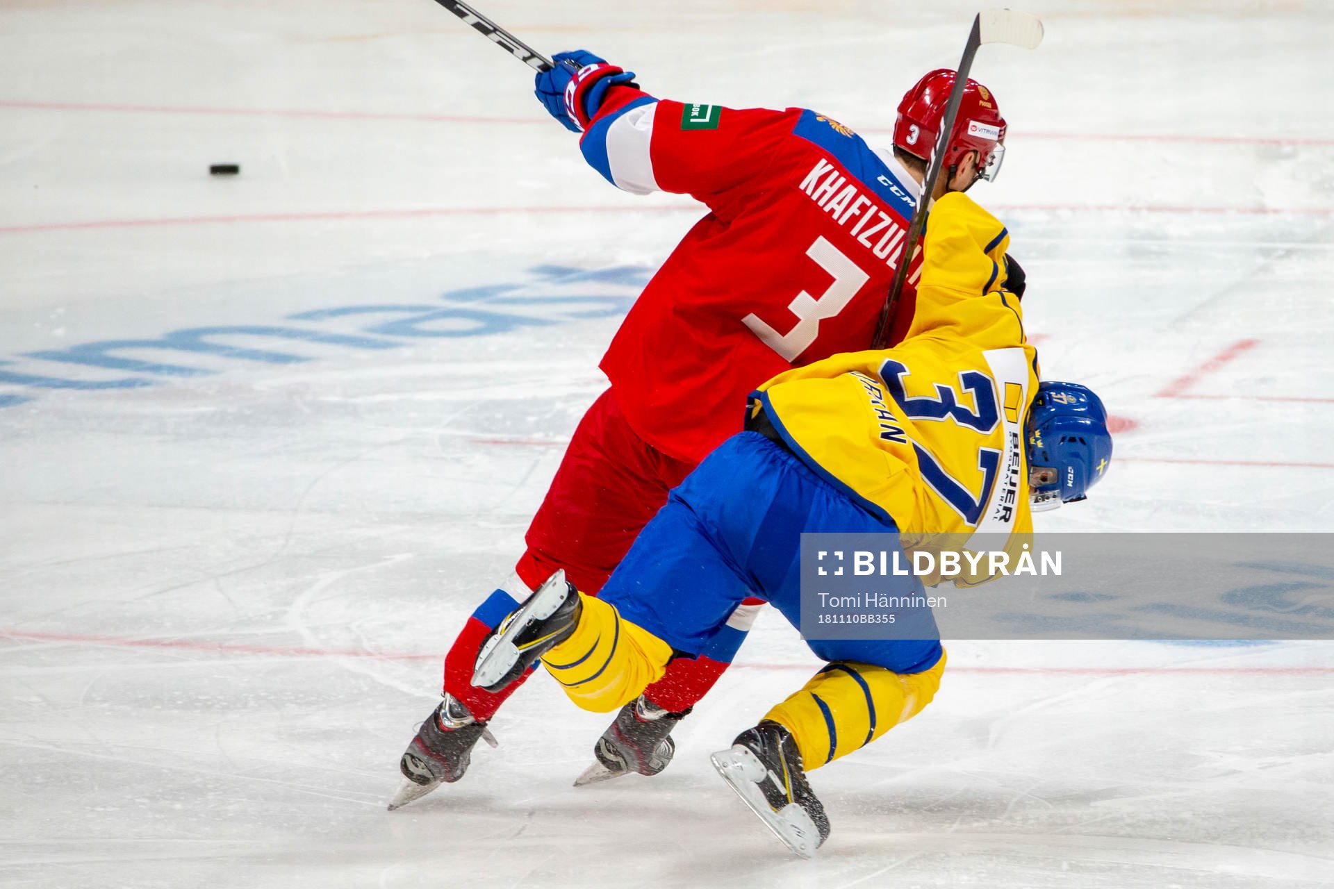 Dinar Khafizullin #3, RUS, John Norman #37, SWE