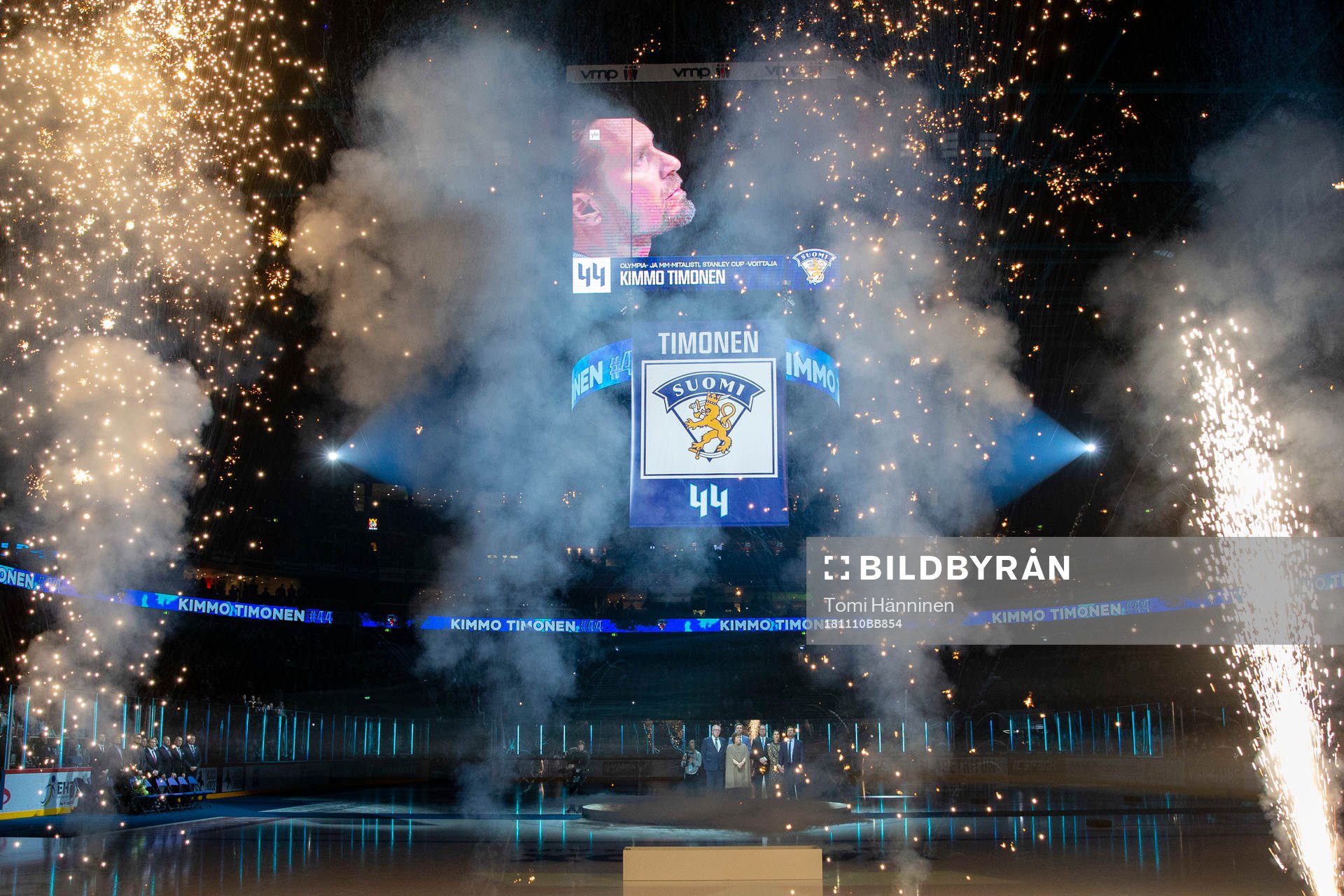 Kimmo Timonen ceremony