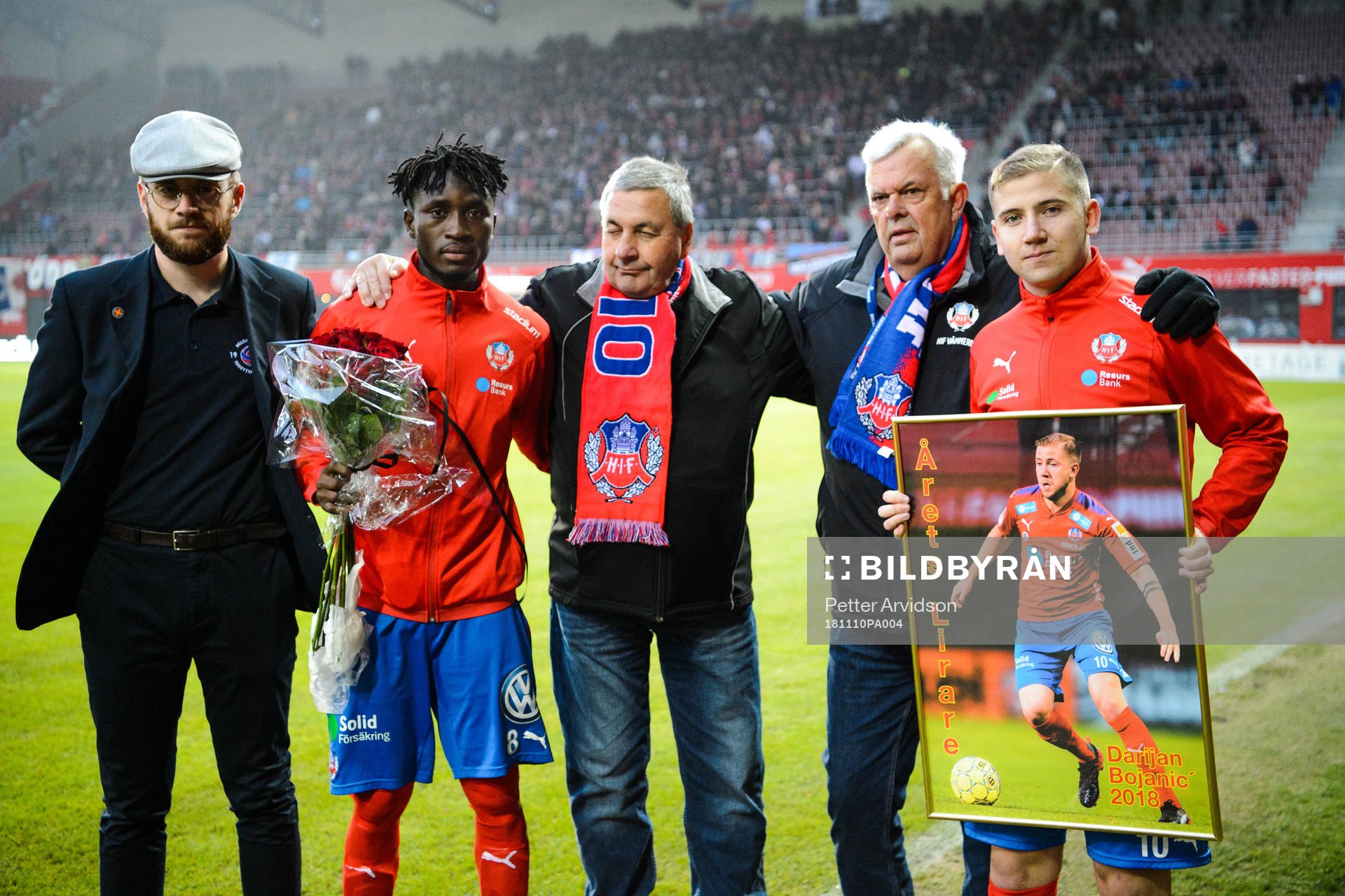 Helsingborgs Mamudu Moro och Darijan Bojanic uppmärksammas