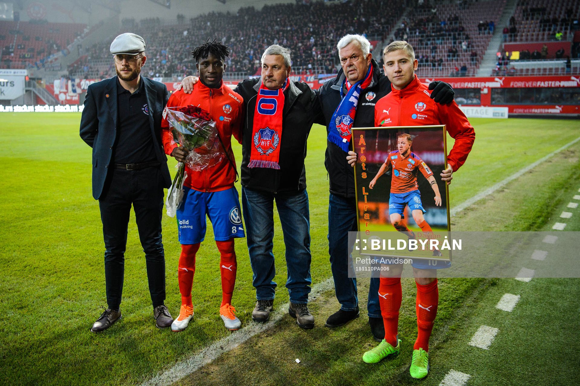 Helsingborgs Mamudu Moro och Darijan Bojanic uppmärksammas