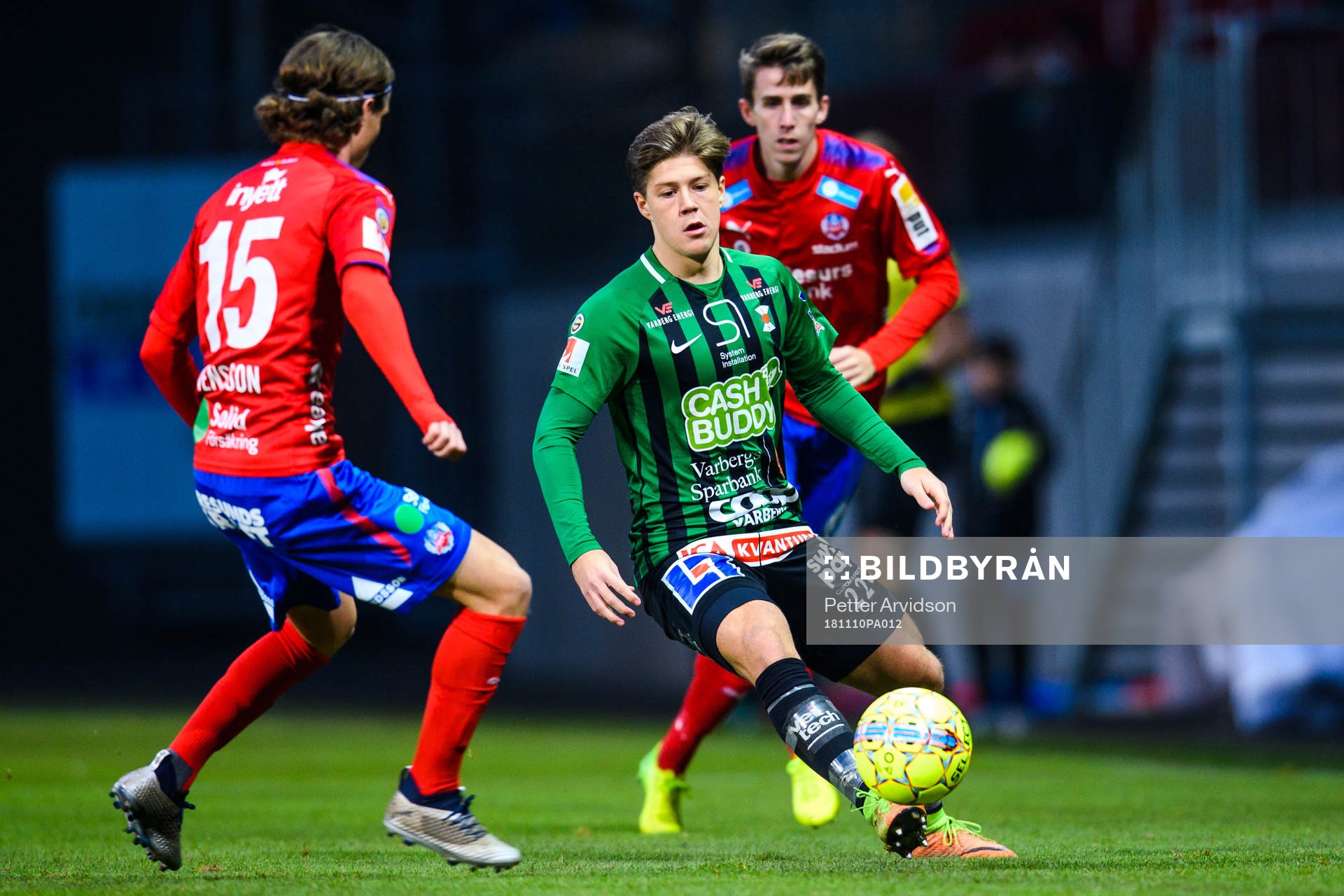 Varbergs Joel Palmquist och Helsingborgs Max Svensson