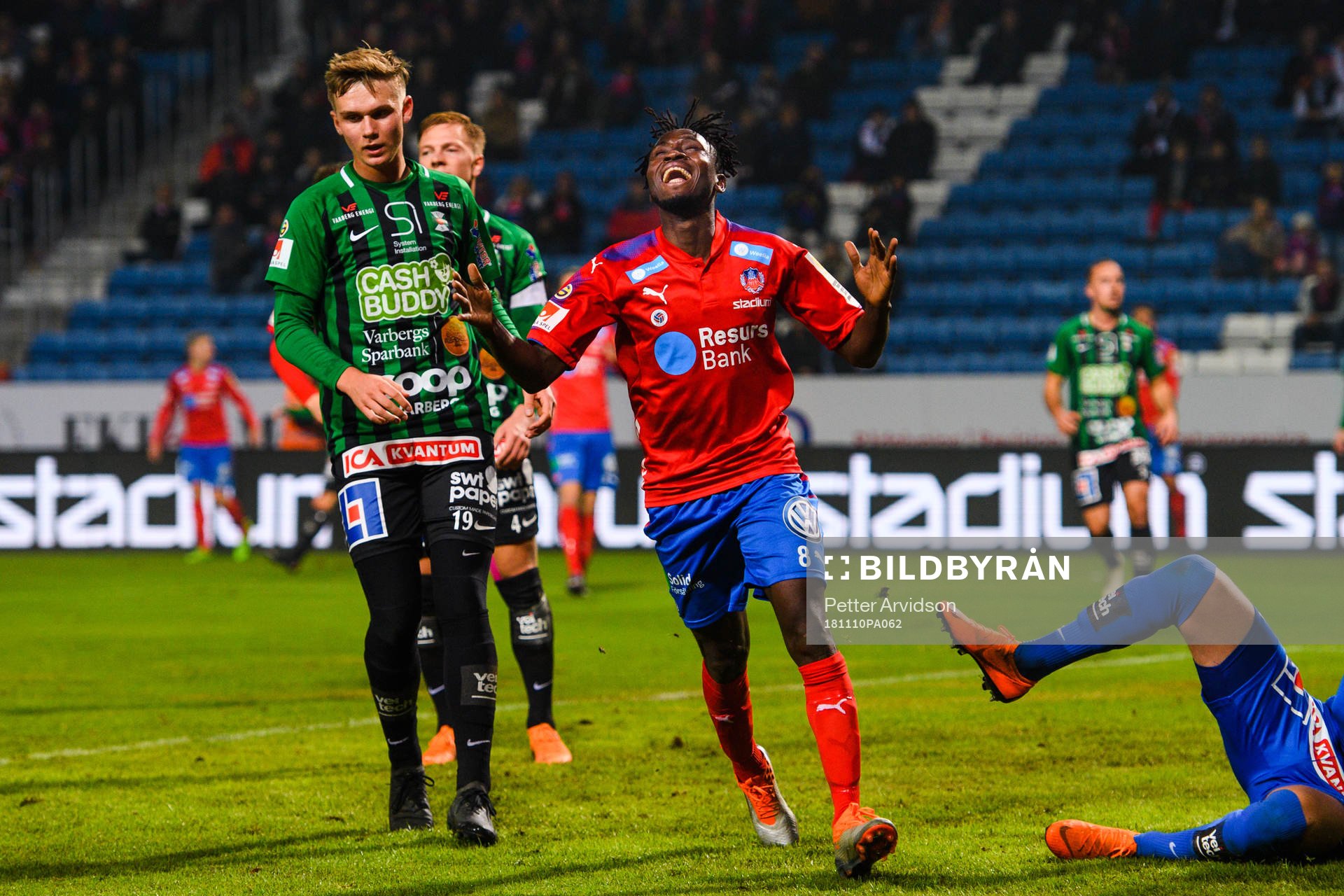 Helsingborgs Mamudu Moro  deppar