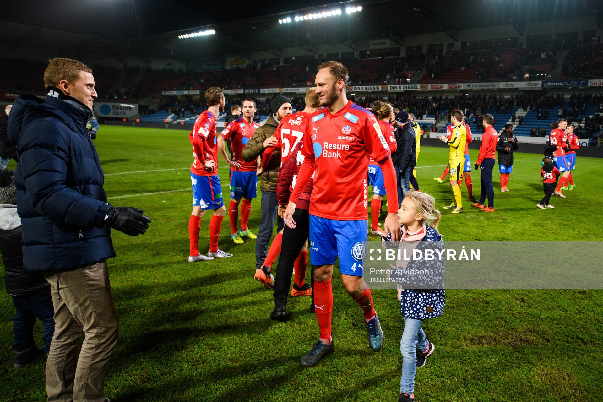 Helsingborgs Andreas Granqvist  jublar