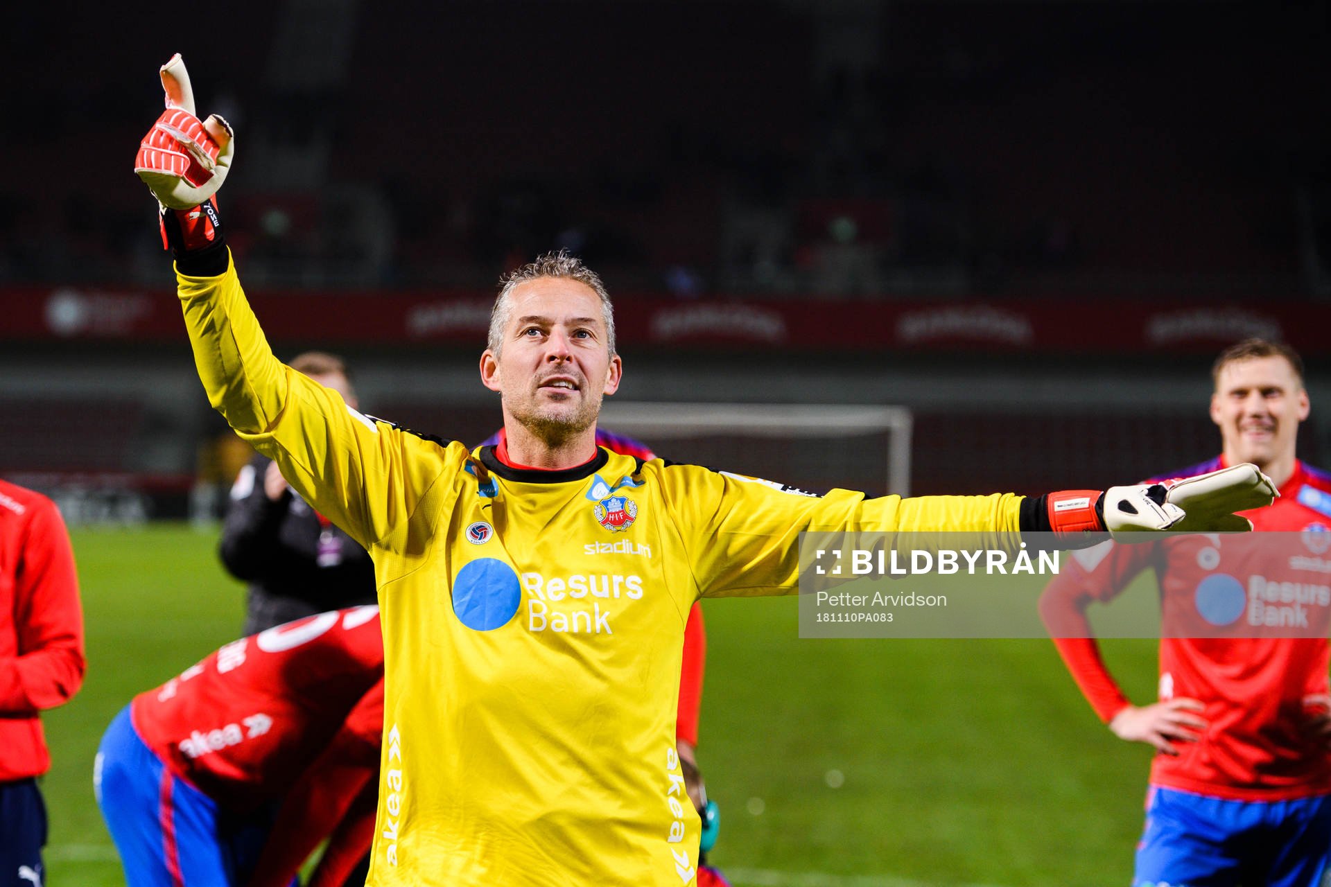 Helsingborgs Daniel Andersson jublar