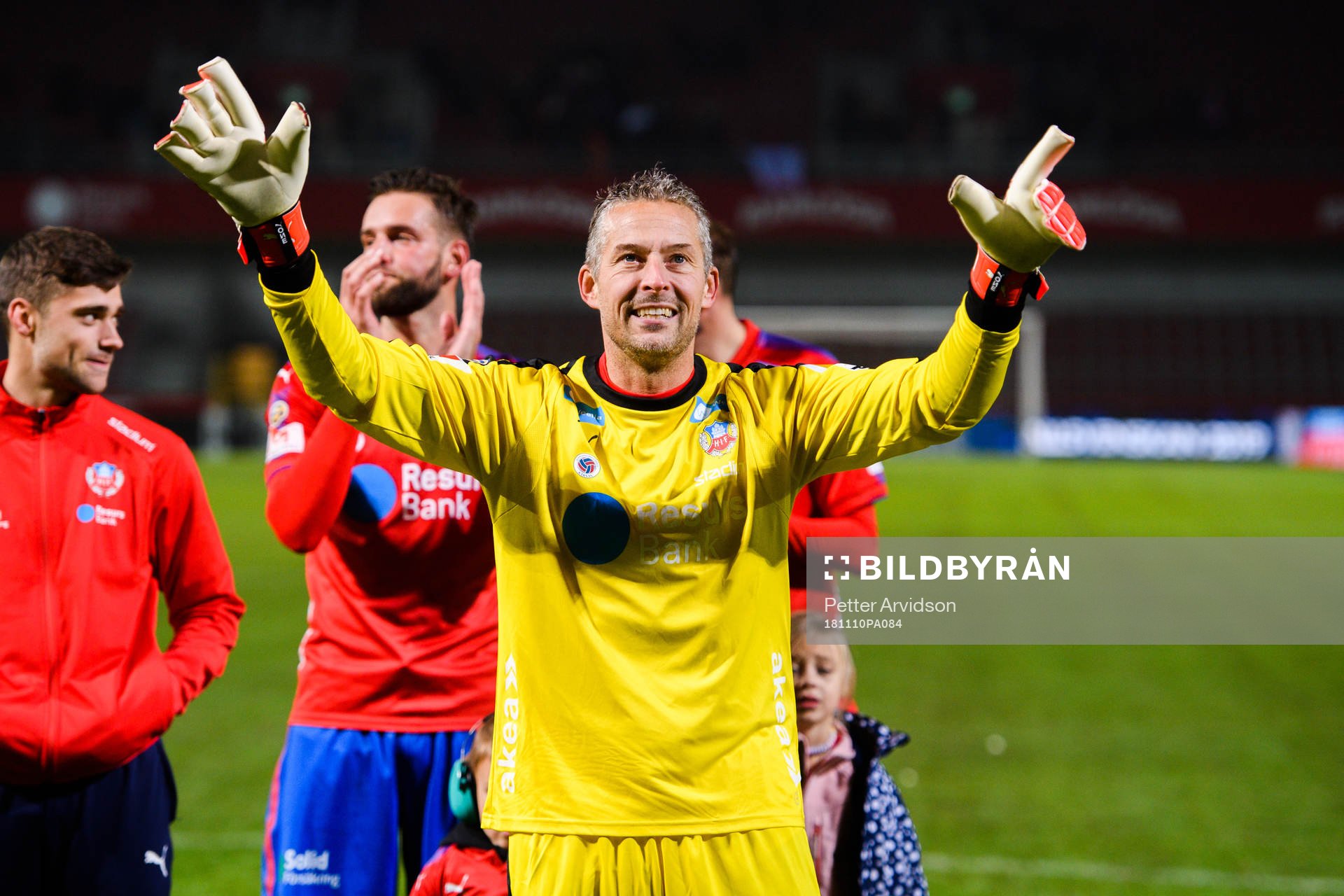 Helsingborgs Daniel Andersson jublar