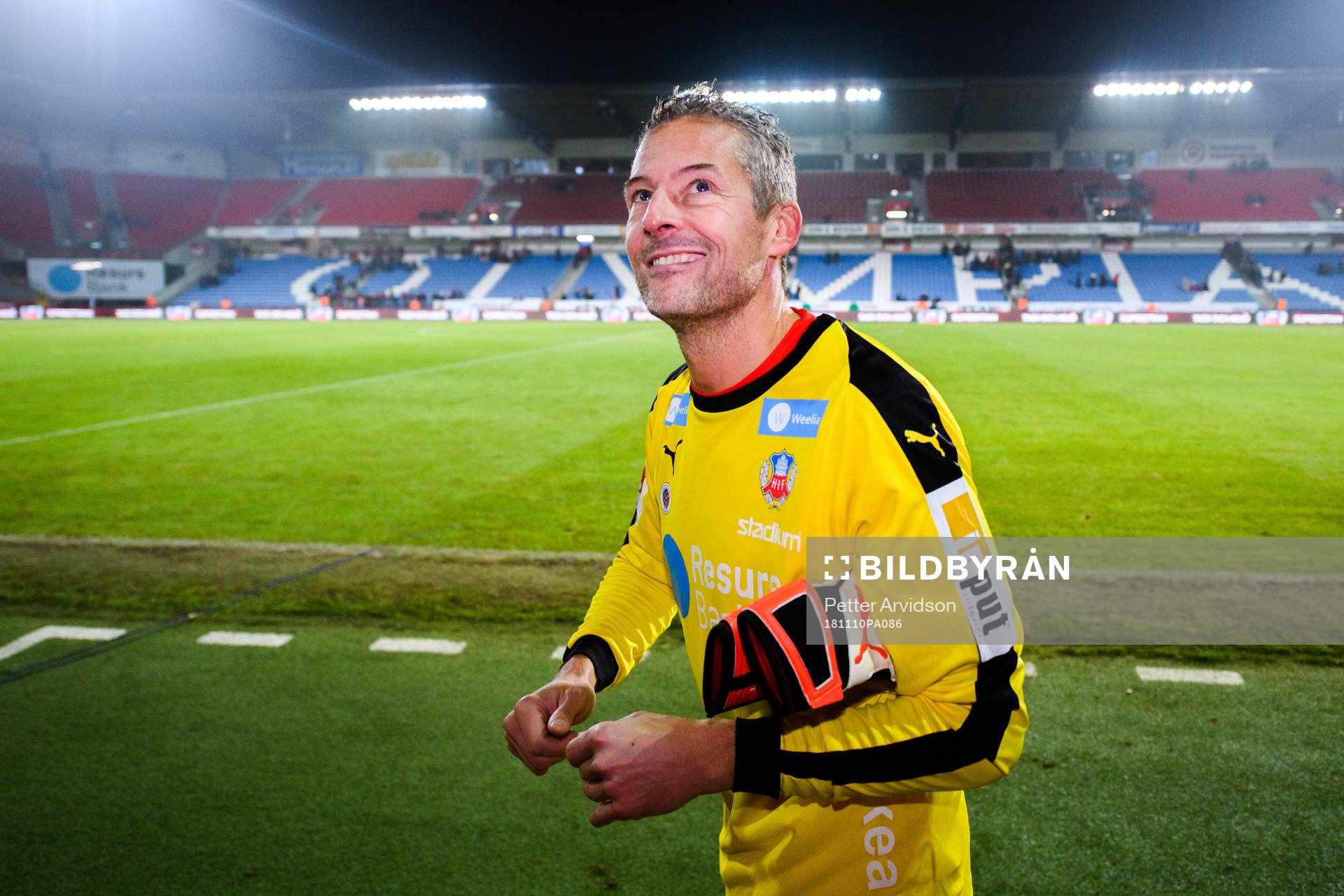 Helsingborgs Daniel Andersson jublar