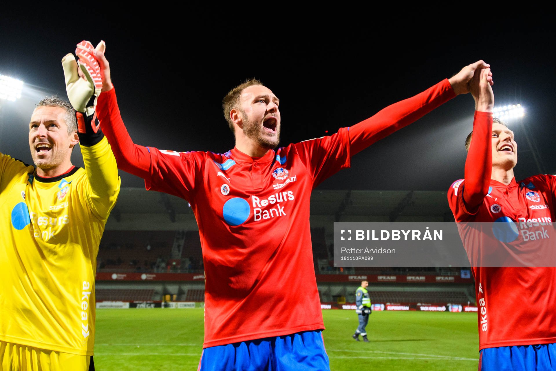 Helsingborgs målvakt Daniel Andersson, Andreas Granqvist