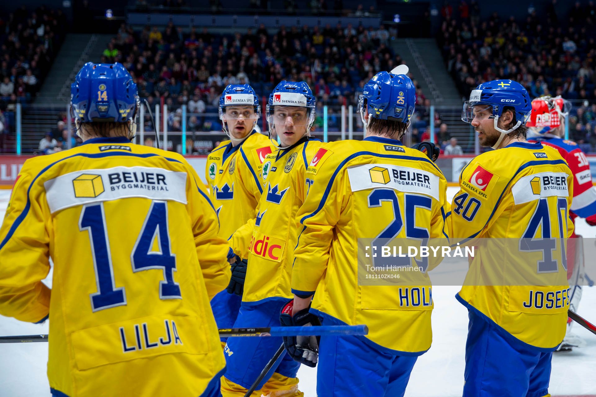 Jakob Lilja #14, SWE, Daniel Brodin #34, SWE, Joel Persson