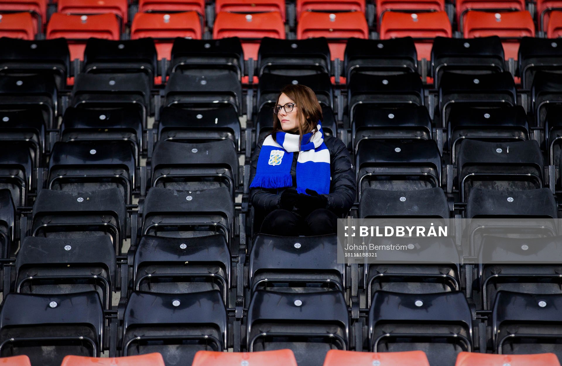 En IFK Göteborgssupporter