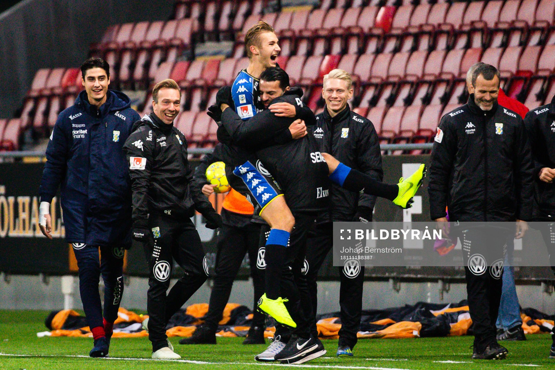 IFK Göteborgs Benjamin Nygren jublar