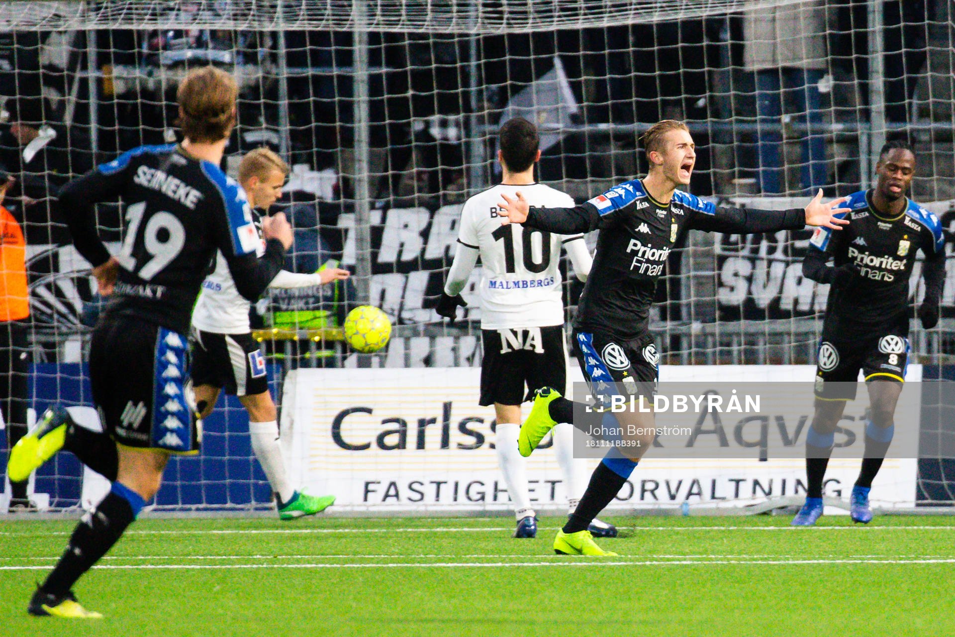 IFK Göteborgs Benjamin Nygren jublar