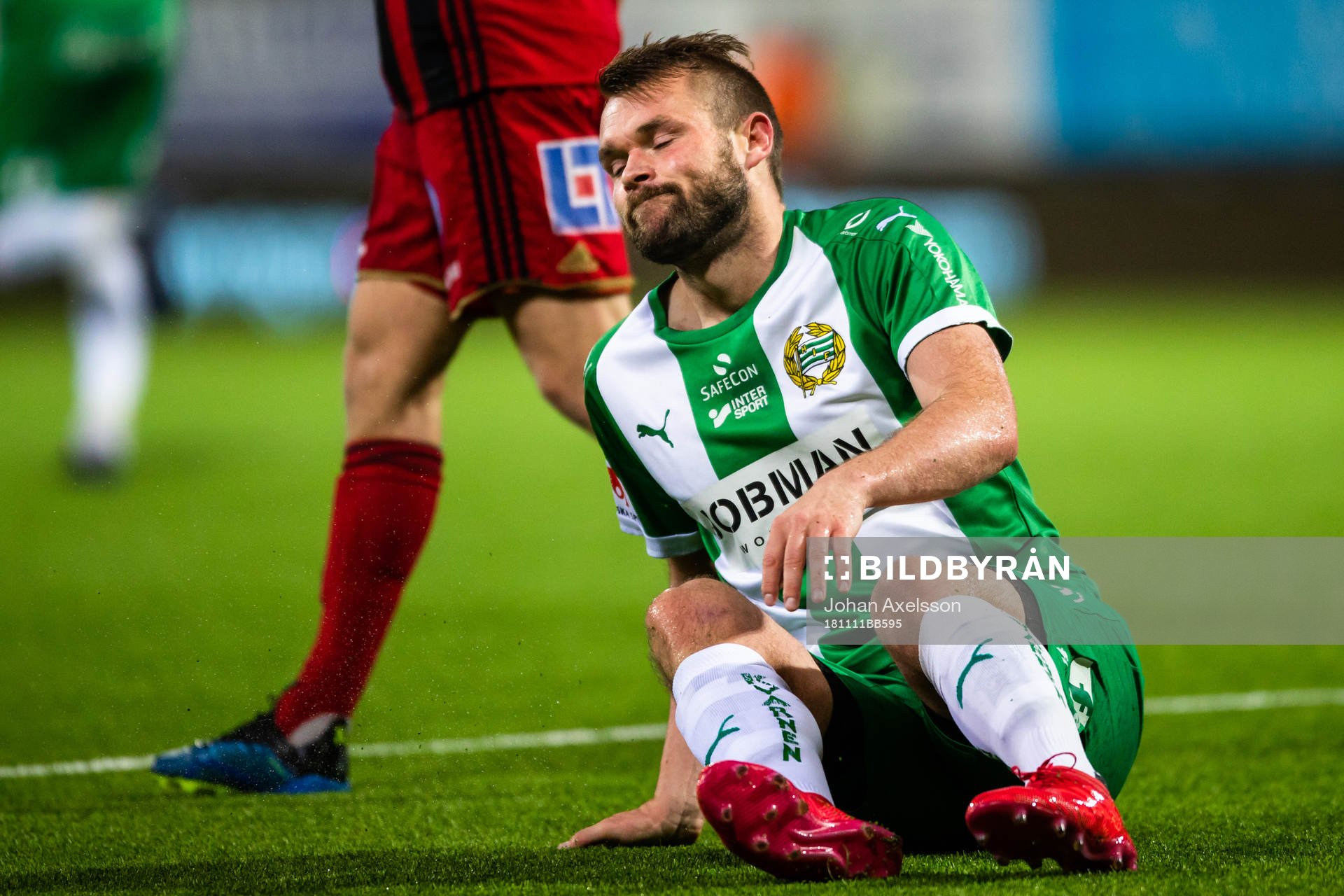 Hammarbys Mads Fenger Nielsen deppar