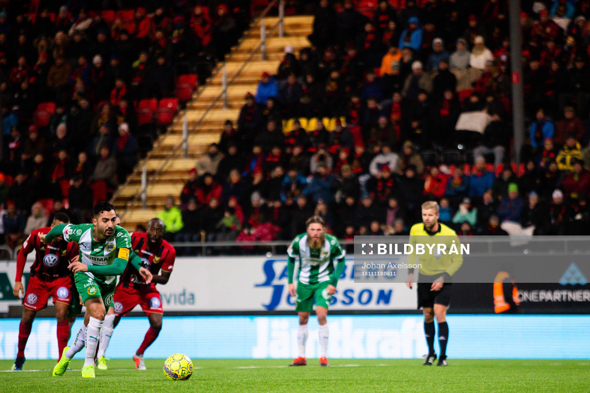 Hammarbys Jiloan Hamad gör 2-2 på straff