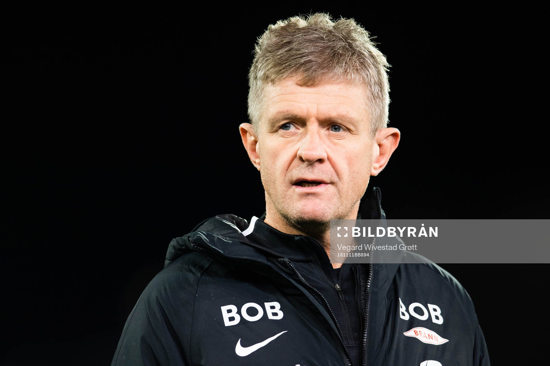Lars Arne Nilsen, head coach of Brann