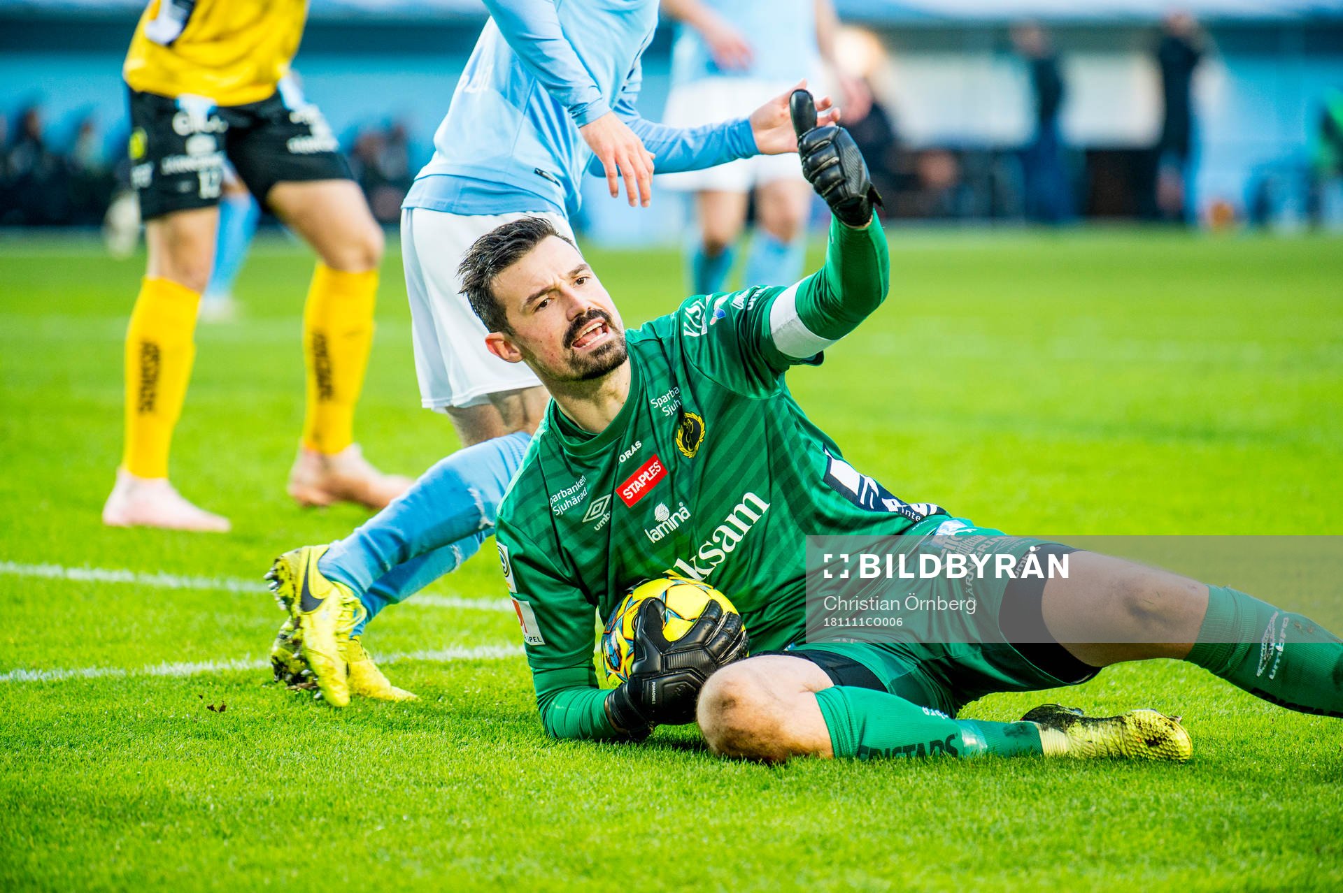 Elfsborgs målvakt Kevin Stuhr Ellegaard