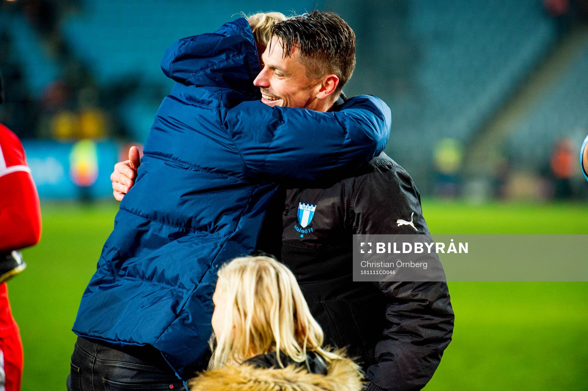 Malmö FFs Markus Rosenberg jublar