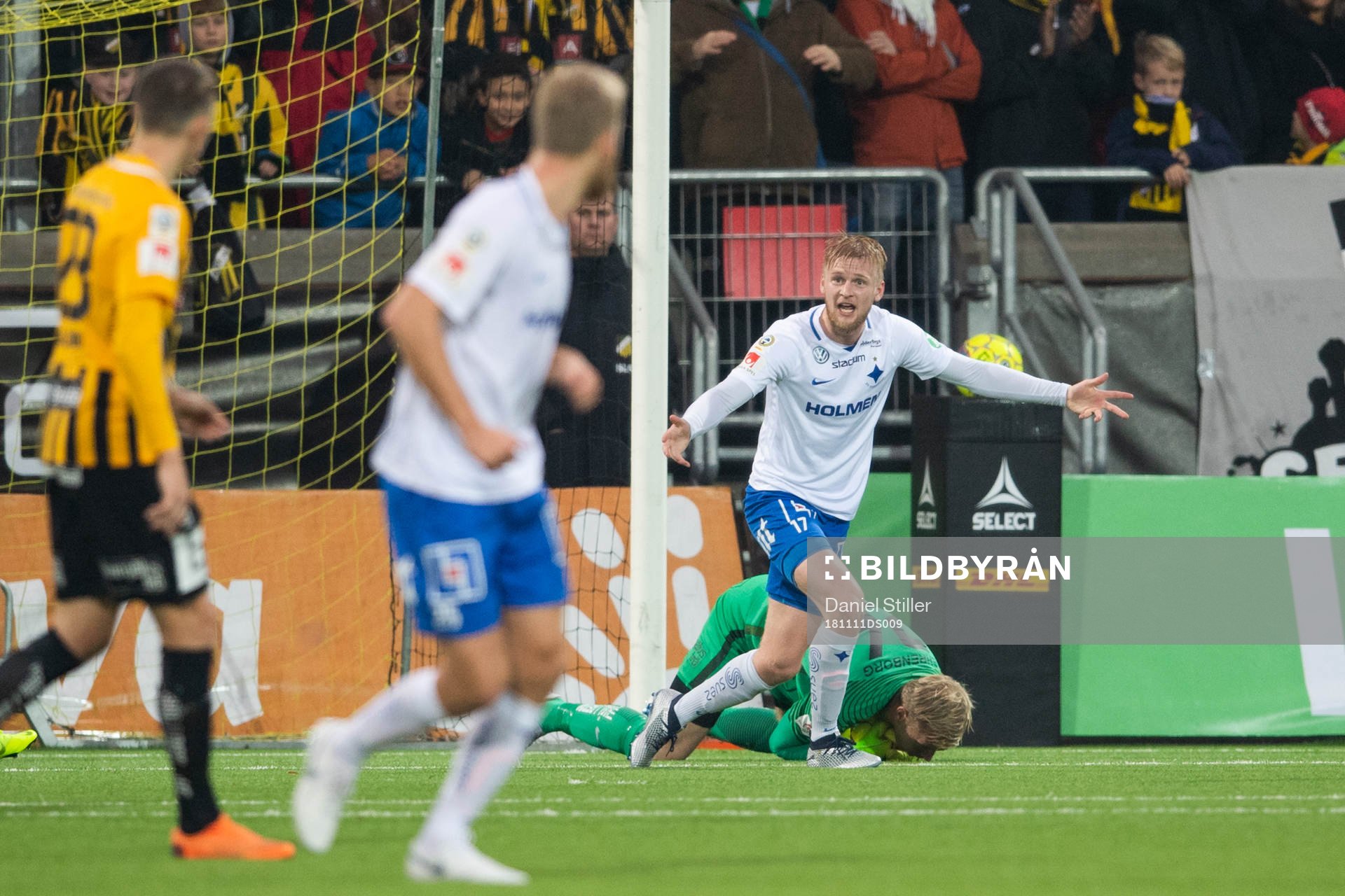 Norrköpings Kalle Holmberg deppar