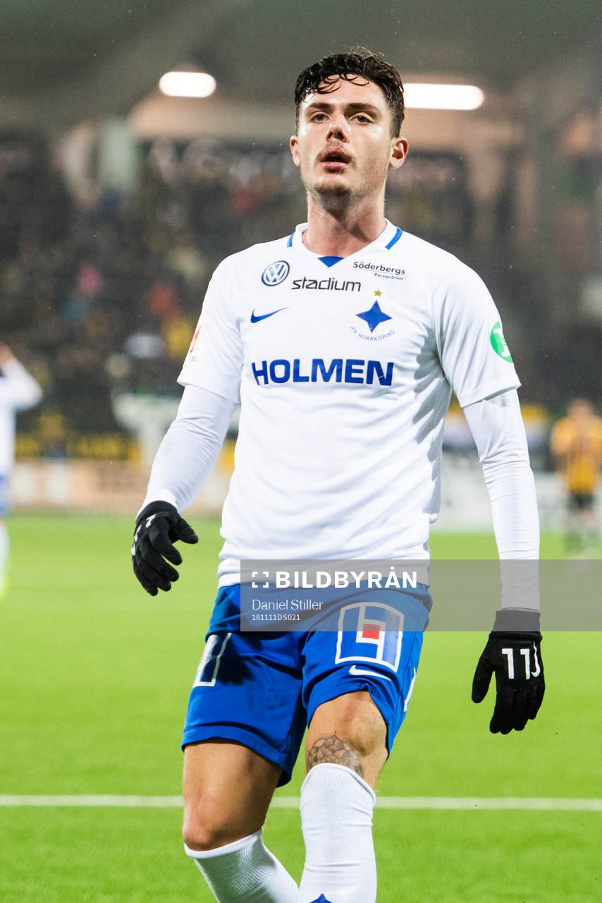 Norrköpings David Moberg Karlsson deppar