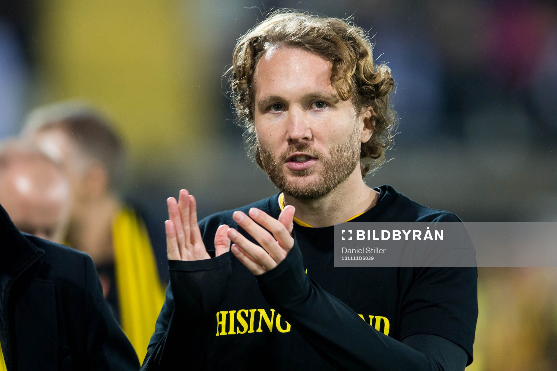 Häckens Emil Wahlström tackas av