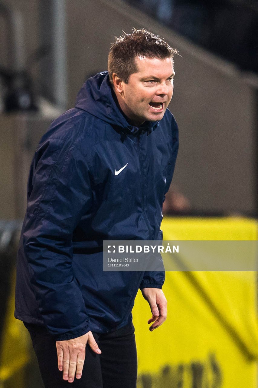Norrköpings tränare Jens Gustafsson