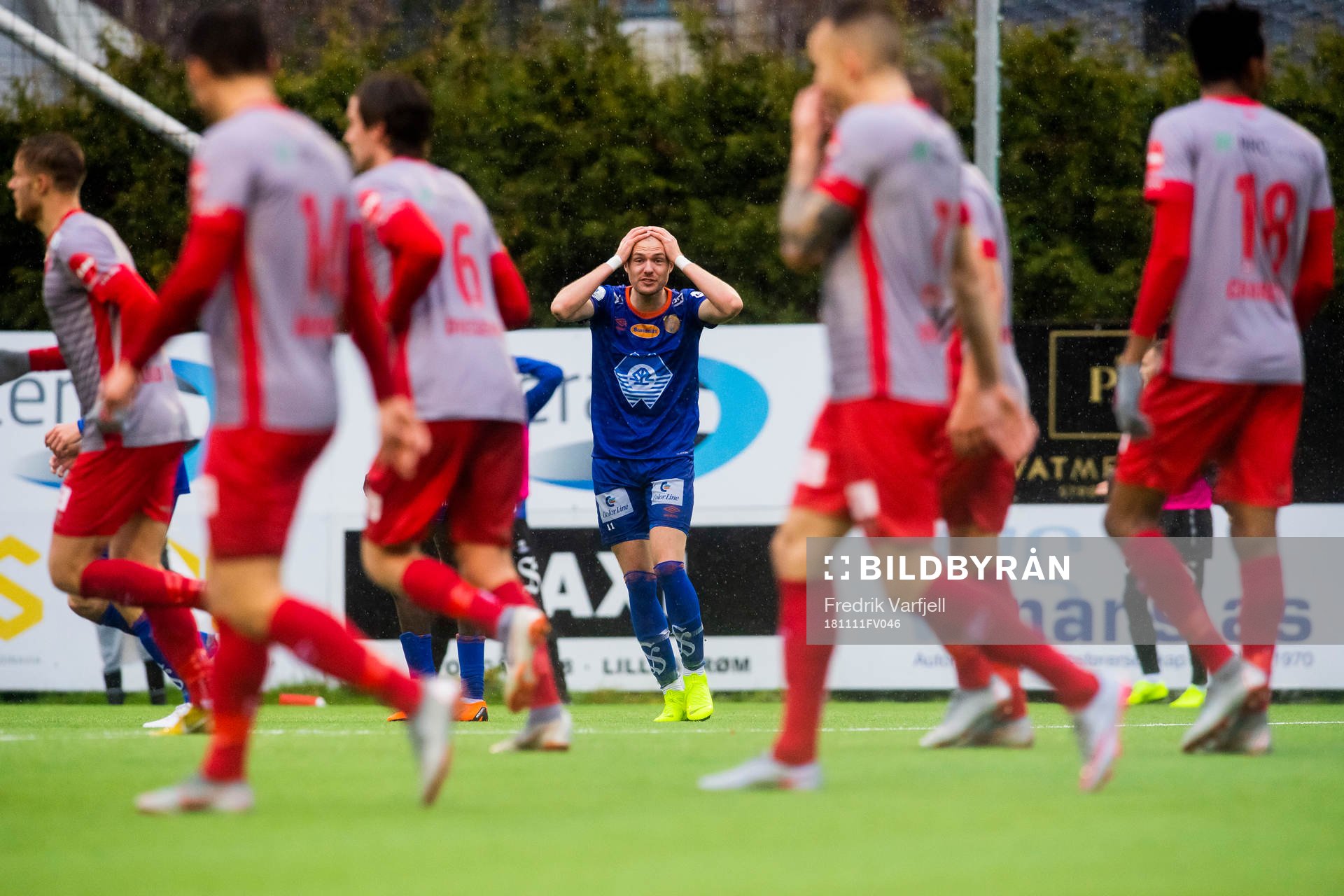 Aron Elís Thrándarson of Aalesund reacts