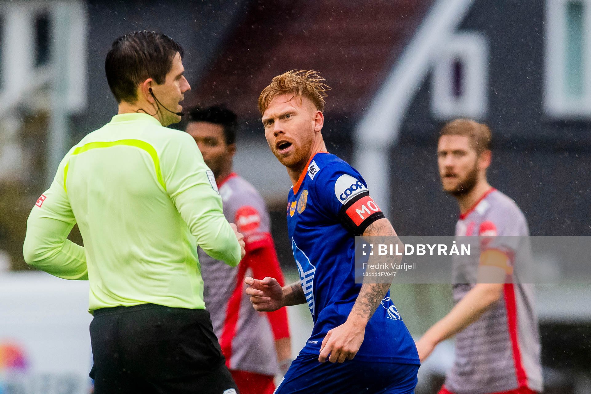 Fredrik Carlsen of Aalesund of Aalesund reacts