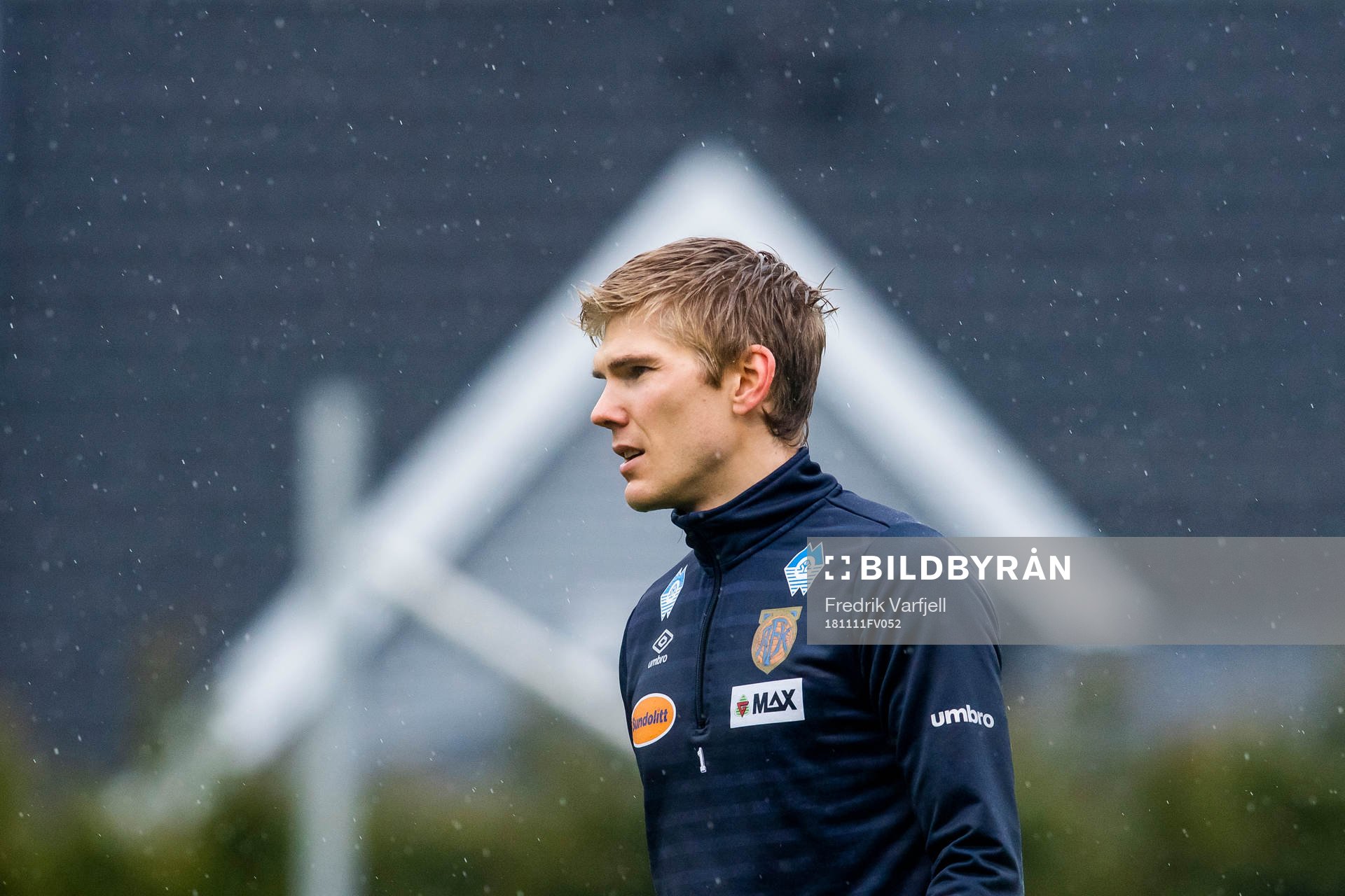 Goalkeeper Andreas Lie of Aalesund