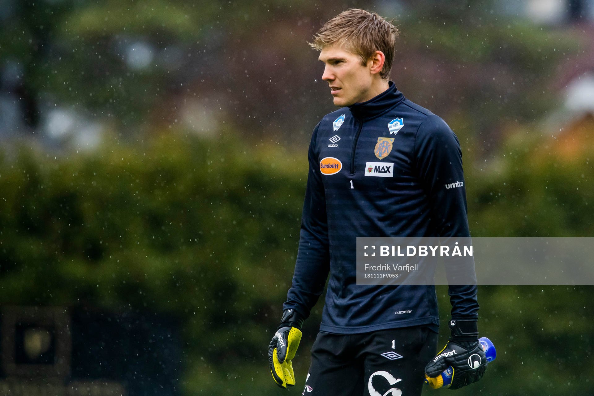 Goalkeeper Andreas Lie of Aalesund