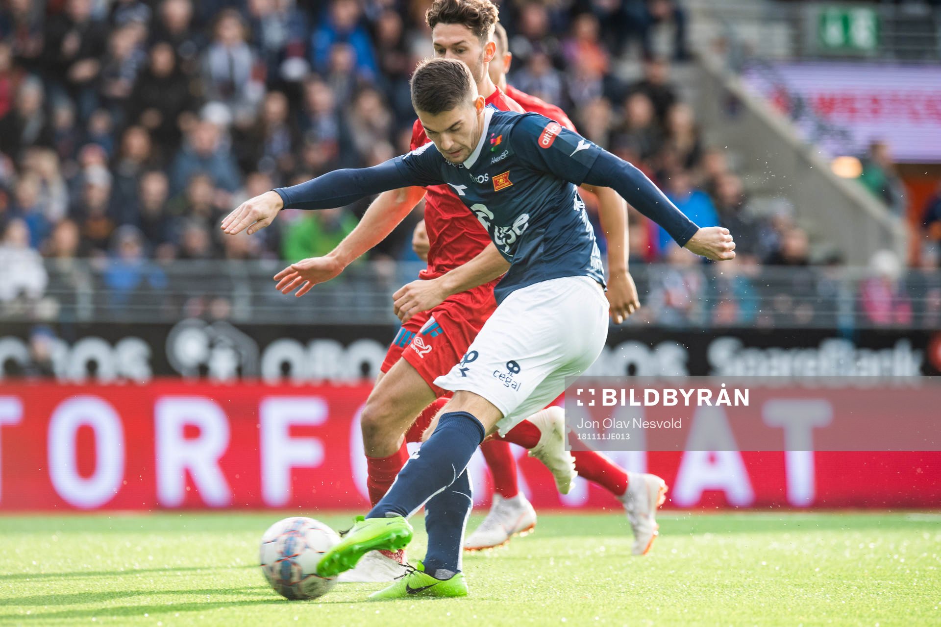 Ylldren Ibrahimaj of Viking shoots