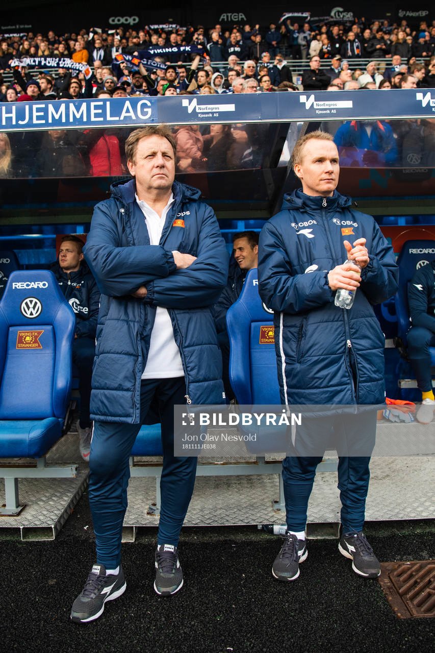 Bjarne Berntsen, head coach of Viking